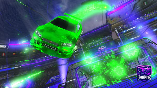 A Rocket League car design from ShatteredGlass554