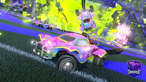 A Rocket League car design from vsr