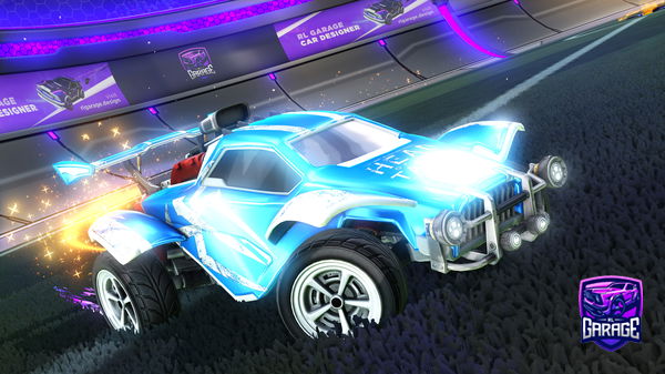 A Rocket League car design from Killeranparsa