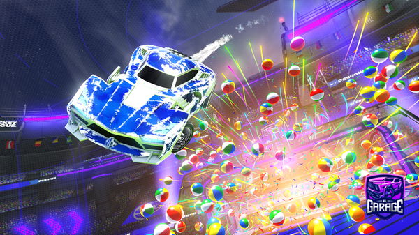 A Rocket League car design from Datboi403