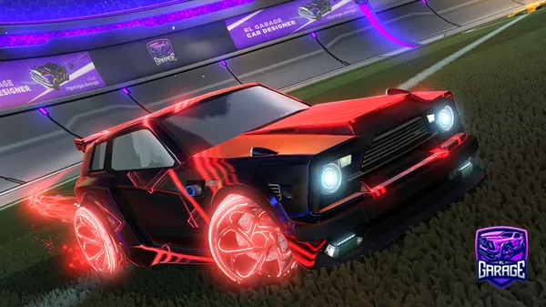 A Rocket League car design from DerekC