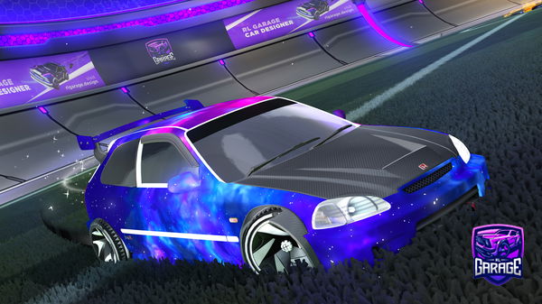 A Rocket League car design from fill321123