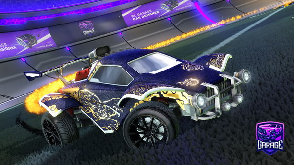 A Rocket League car design from YT_FTLOYD