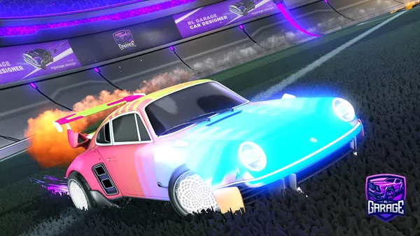 A Rocket League car design from LeadoffCannon12