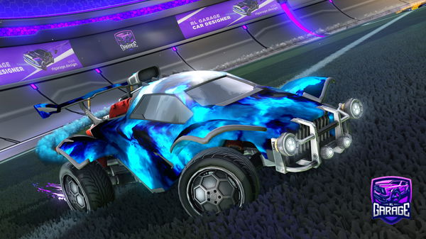 A Rocket League car design from mohamedpro826