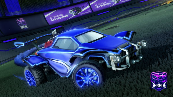 A Rocket League car design from SpiralFN