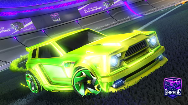 A Rocket League car design from dodogamer2124