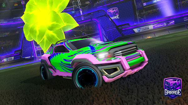 A Rocket League car design from CrashnSmash