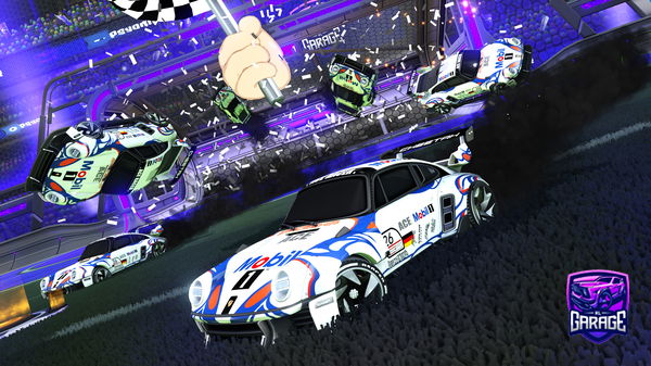 A Rocket League car design from ariaswho