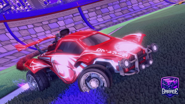 A Rocket League car design from Allsuachbar69