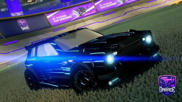 A Rocket League car design from Cane_bagnato_XD