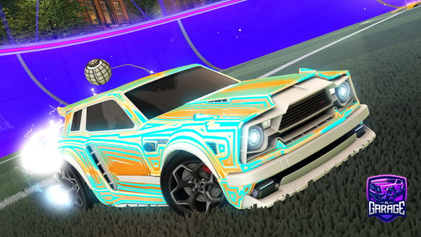 A Rocket League car design from lennox35