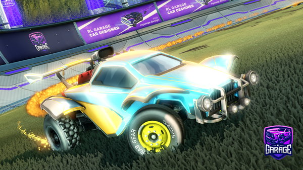 A Rocket League car design from CanMan_17