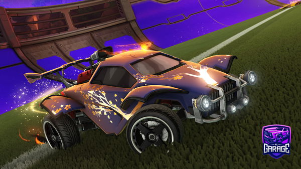 A Rocket League car design from MrZombieBoyXtrem