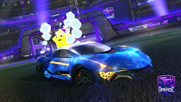 A Rocket League car design from Voetbal_leef