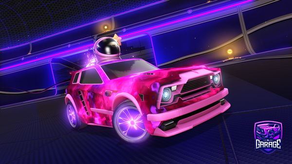 A Rocket League car design from MrsSouthPaw