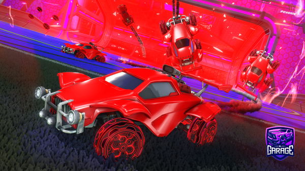 A Rocket League car design from SKYZYMusty