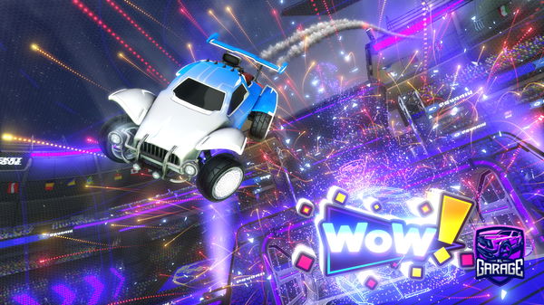 A Rocket League car design from txnknumber1