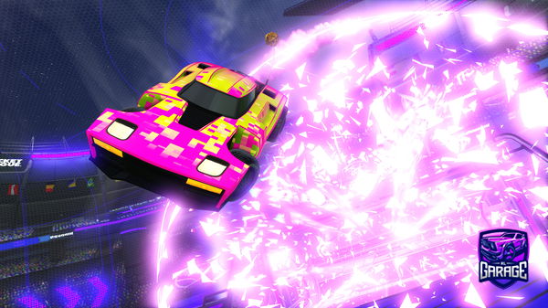 A Rocket League car design from Popluxs