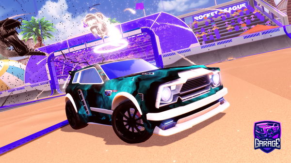 A Rocket League car design from VozifyGaming