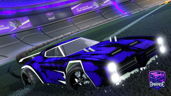 A Rocket League car design from luinartor