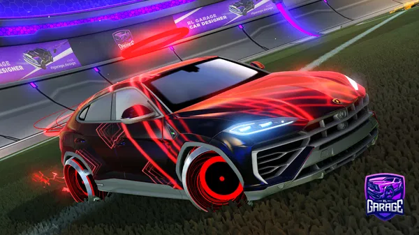 A Rocket League car design from ChevyRL