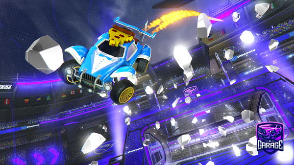 A Rocket League car design from fluxyduck