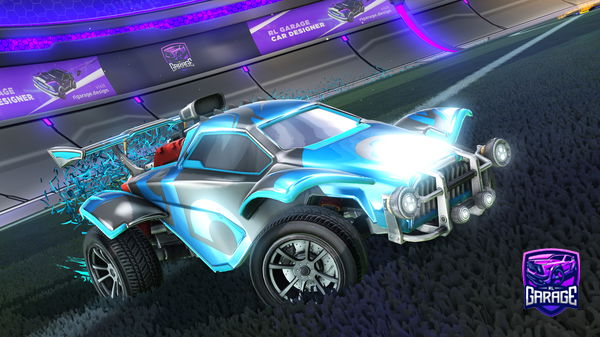 A Rocket League car design from zaddation