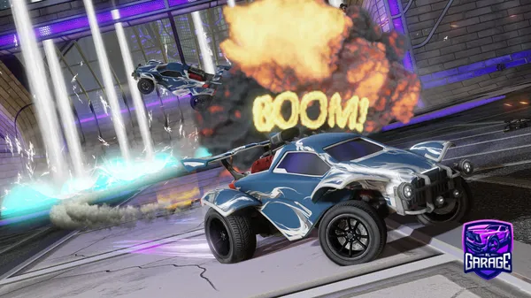 A Rocket League car design from sa1t