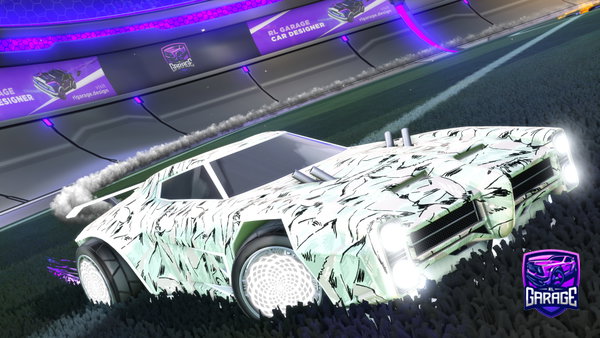 A Rocket League car design from AboudiGamer58