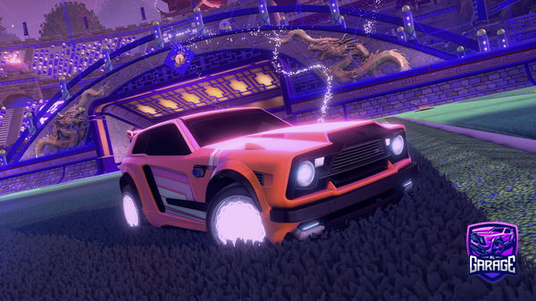 A Rocket League car design from MiguelilloRL