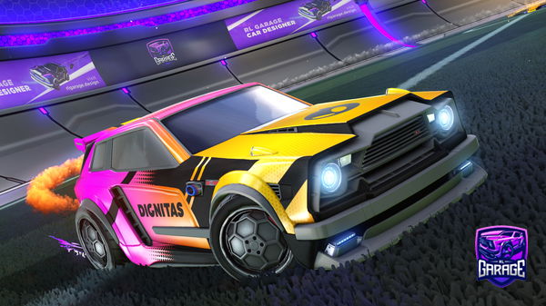 A Rocket League car design from EmEelliott