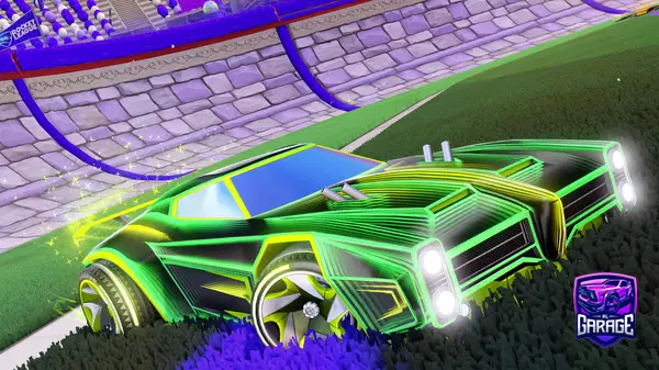 A Rocket League car design from Dunezys