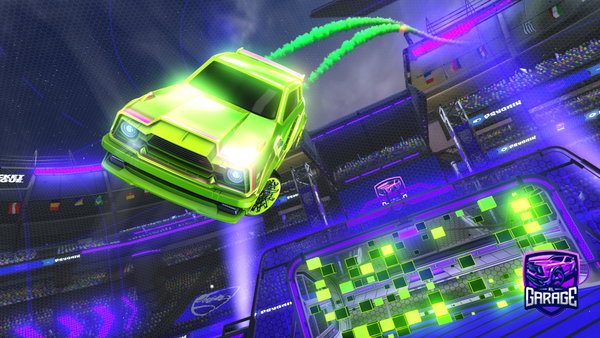 A Rocket League car design from Xiam97