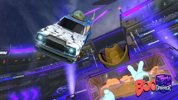 A Rocket League car design from bootytickler154