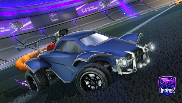 A Rocket League car design from TomtheDadman