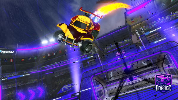 A Rocket League car design from GRC_Tyroc