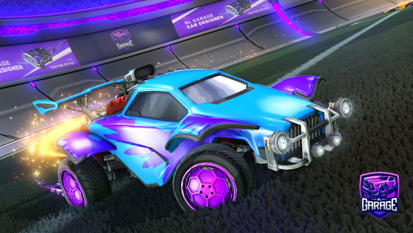 A Rocket League car design from getsmokedmonkey