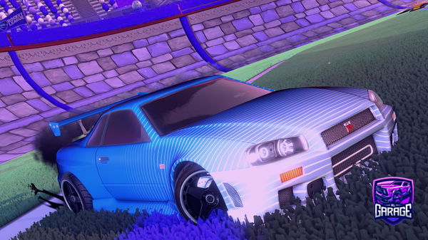 A Rocket League car design from Melxrl_