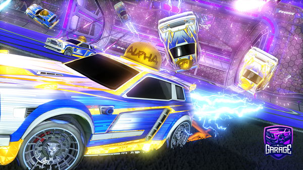 A Rocket League car design from K1ngJamez30