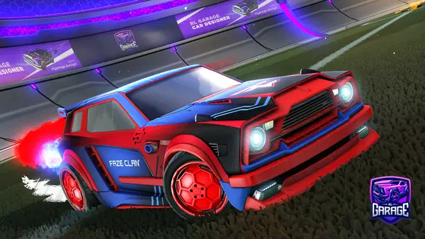 A Rocket League car design from Wildcat236518
