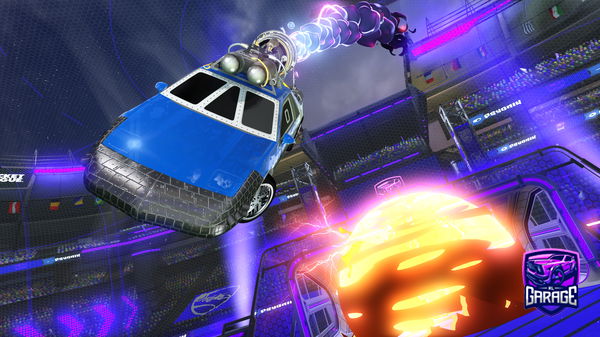 A Rocket League car design from NissanSkyline10