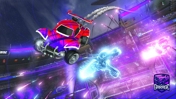 A Rocket League car design from CrazyCat123