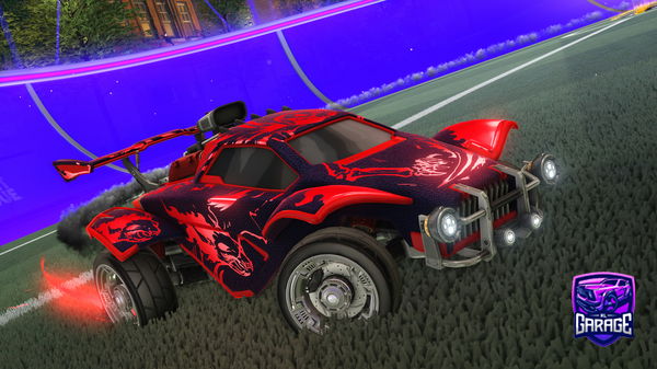 A Rocket League car design from SilverRL_