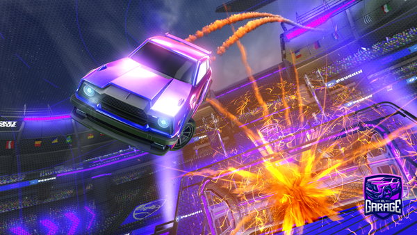 A Rocket League car design from ov1alone