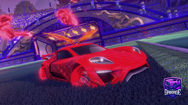 A Rocket League car design from Chocoogamez