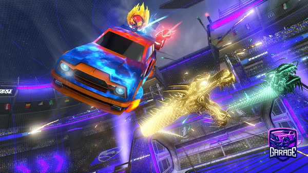 A Rocket League car design from Ant2on3