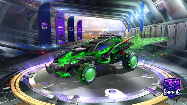 A Rocket League car design from Rafty_