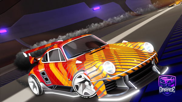 A Rocket League car design from SaiSV