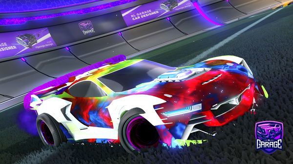 A Rocket League car design from ItsGiuze